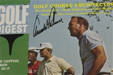 Arnold Palmer Signed November 1966 Golf Digest Cover JSA ALOA
