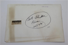 1961 Western Open Program & Vintage Photo off Arnold Palmer from 1961 WGA