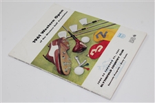 1961 Western Open Program & Vintage Photo off Arnold Palmer from 1961 WGA