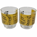 Sam Snead & George Archer Classic Wilson Advisory Staff Rocks Glasses