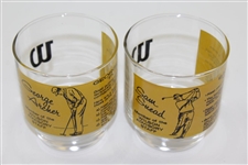 Sam Snead & George Archer Classic Wilson Advisory Staff Rocks Glasses