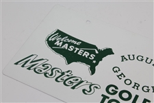 Classic Masters Tournament Courtesy Car License Plate #4