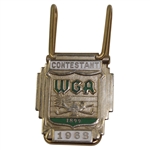 1963 WGA Contestant Money Clip/Badge - Arnold Palmer Victory