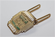 1963 WGA Contestant Money Clip/Badge - Arnold Palmer Victory