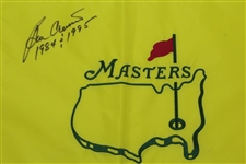Ben Crenshaw Signed Undated Masters Embroidered Flag with Dates Won JSA ALOA
