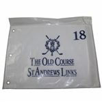 The Old Course St. Andrews Links Embroidered Golf Flag - New in Original Plastic