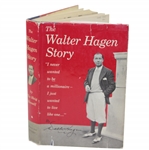 Walter Hagen Signed 1956 The Walter Hagen Story 1st Ed Book JSA FULL #X78259