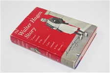 Walter Hagen Signed 1956 'The Walter Hagen Story' 1st Ed Book JSA FULL #X78259