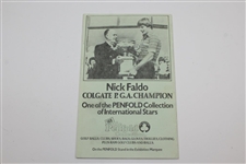 Jack Nicklaus Signed 1978 OPEN at St. Andrews Wednesday Order of Play JSA ALOA