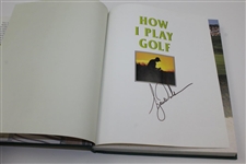 Tiger Woods Signed 2000 'How I Play Golf' Book JSA ALOA