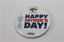 2021 US Open at Torrey Pines Yardage Book, Player/Family Access, & Father's Day Pin