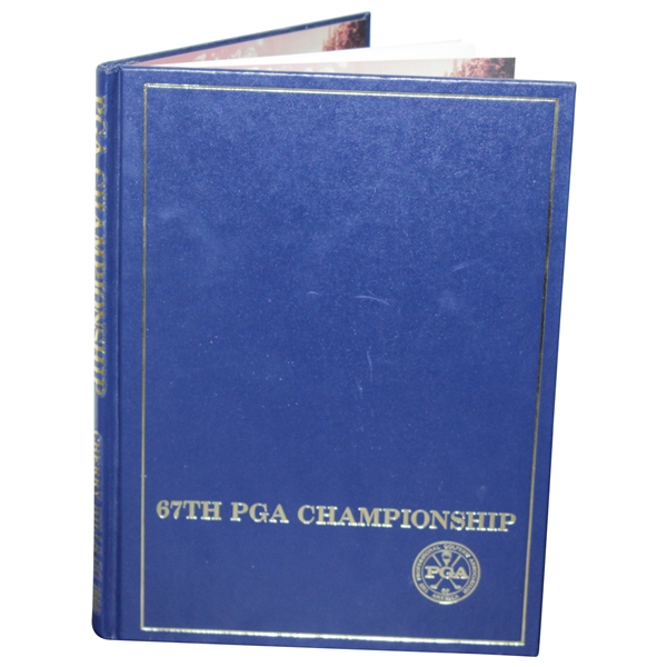 1985 PGA Championship at Cherry Hills Annual Book with Unknown Auto