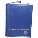 1985 PGA Championship at Cherry Hills Annual Book with Unknown Auto