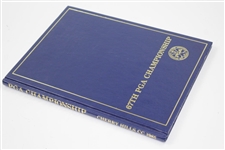 1985 PGA Championship at Cherry Hills Annual Book with Unknown Auto