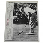 Bobby Locke 1949 Original Putting at Wykagl Photo