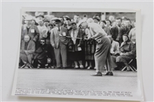 Two (2) 1950's UPI Wire Photos of Ben Hogan