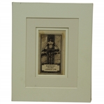 Robert Tyre Jones, Jr. Matted Book Plate w/ Artwork by E.B. Bird