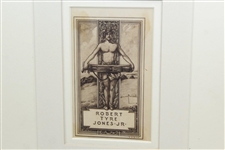Robert Tyre Jones, Jr. Matted Book Plate w/ Artwork by E.B. Bird