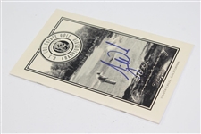 Tiger Woods Signed 1996 US Collegiate Championship at Pasatiempo Program JSA ALOA