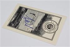 Tiger Woods Signed 1996 US Collegiate Championship at Pasatiempo Program JSA ALOA