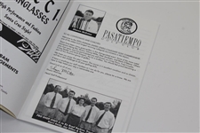 Tiger Woods Signed 1996 US Collegiate Championship at Pasatiempo Program JSA ALOA