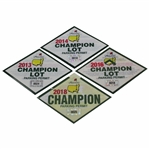 Charles Coodys Masters Champion Lot Parking Permits - 2013, 2014, 2016 & 2018
