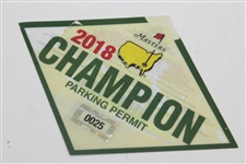 Charles Coody's Masters Champion Lot Parking Permits - 2013, 2014, 2016 & 2018