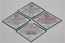 Charles Coody's Masters Champion Lot Parking Permits - 2013, 2014, 2016 & 2018