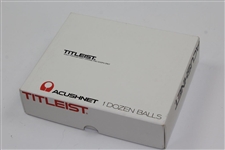 Charles Coody's Personal Dozen Acushnet Titleist Golf Balls in Original Box