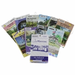 Ten (10) Masters Tournament Sunday Final Rd Tickets - 2009-2019