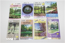 Ten (10) Masters Tournament Sunday Final Rd Tickets - 2009-2019