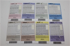 Ten (10) Masters Tournament Sunday Final Rd Tickets - 2009-2019
