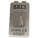 Charles Coodys 1993 PGA Tour Money Clip Credential