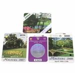 2000, 2006, 2007 & 2008 Masters SERIES Badges