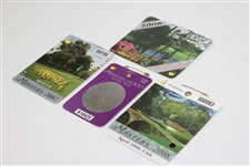 2000, 2006, 2007 & 2008 Masters SERIES Badges