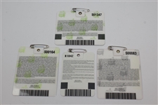 2000, 2006, 2007 & 2008 Masters SERIES Badges