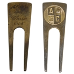Charles Coodys 1968 & Undated Atlanta Golf Classic Divot Tools