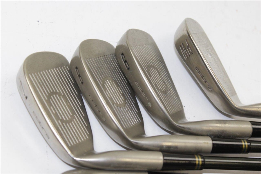 King Cobra Irons 3-Irons Through Pitching Wedge with Senior Graphite Shafts