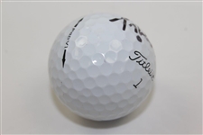 Tom Watson Signed Personal Tournament Used Titleist Golf Ball JSA ALOA