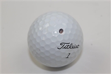 Tom Watson Signed Personal Tournament Used Titleist Golf Ball JSA ALOA