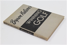 Byron Nelson & Gene Sarazen Signed 1946 'Winning Golf' Book JSA ALOA