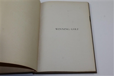 Byron Nelson & Gene Sarazen Signed 1946 'Winning Golf' Book JSA ALOA