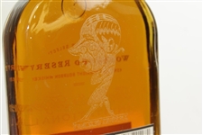 Walter Hagen Caricature Etched Woodford Reserve Bourbon One Pint - Sealed New
