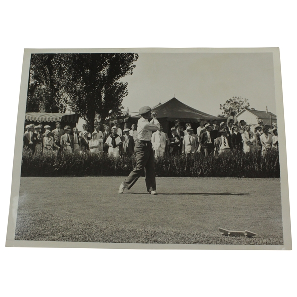 1932 Press Photo Francis Ouimet defending champion at the U.S. Amateur