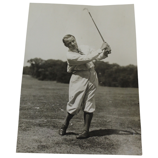 1932 Press Photo Gene Sarazen “Sends one dead to the pin”