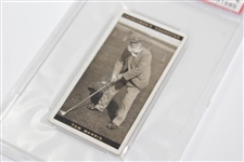 1927 Tom Morris WA&AC Churchman #33 Card PSA Slabbed/Graded VG-EX 4