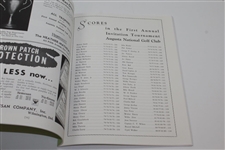 1934 Masters 1st Invitational Tournament Program - Reproduction