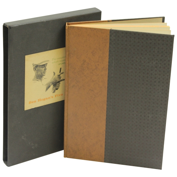 1957 Deluxe 1st Edition Ben Hogans Five Lessons in Slip Case