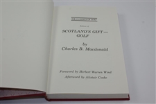 1985 Classic of Golf Edition of 'Scotland's Gift: Golf' Book by Charles Blair Macdonald