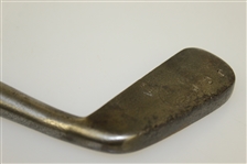 Spalding & Brothers Smooth Face Crescent Putter - JGP Stamp